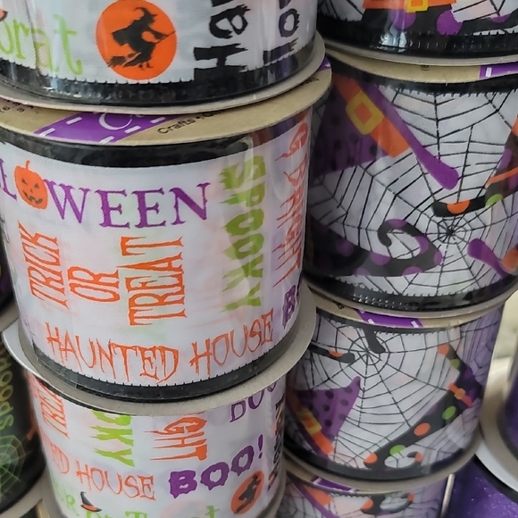 Fall And Halloween Ribbon Set - Multicolor - Picture 8 of 11
